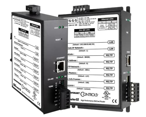 BASrouterLX high performance BACnet multi-network router
