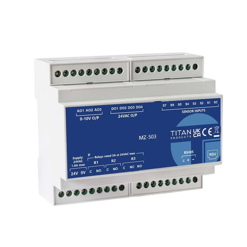 MZ-503 BACnet Multi Zone heating controller (4 x zones of heating control)
