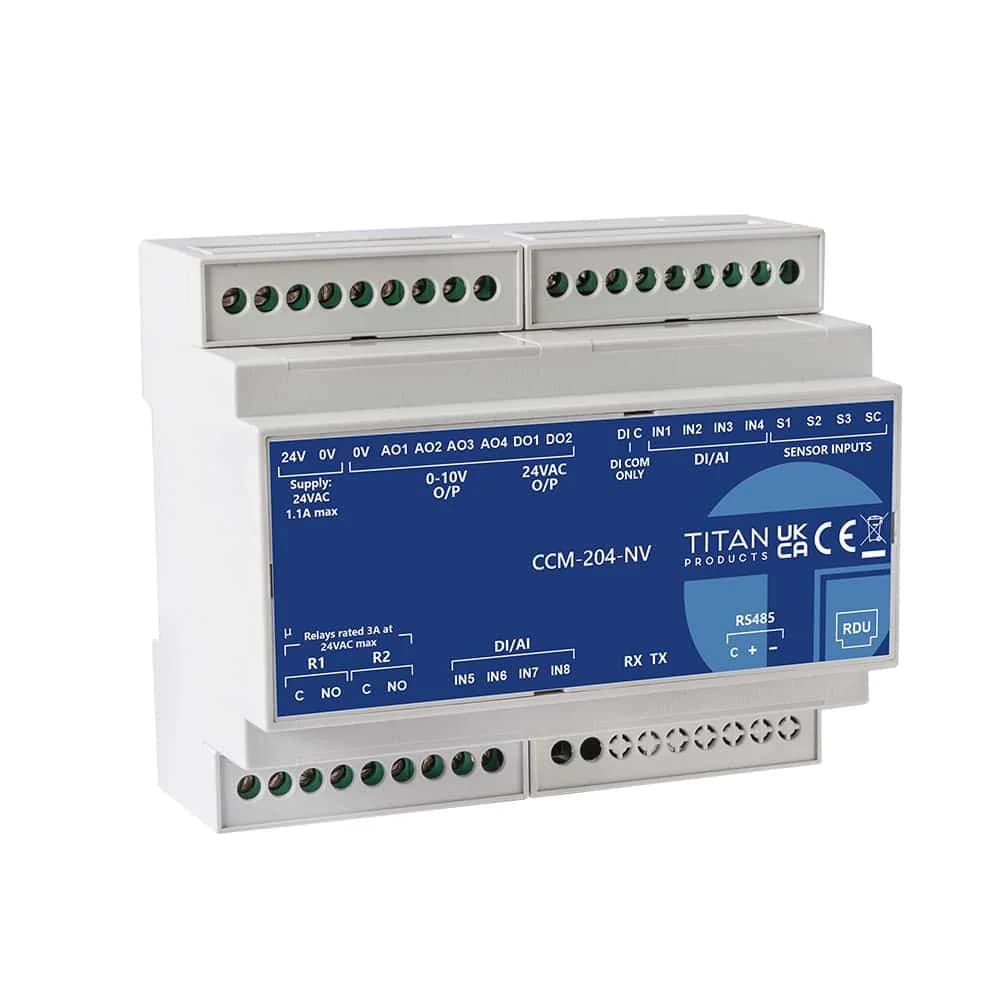 2 zone natural ventilation controller for cross flow and fan boost applications with real time clock