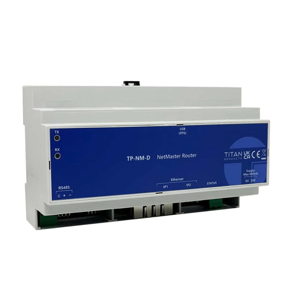 NetMaster BACnet MS/TP to BACnet IP Router (Din rail mounted)