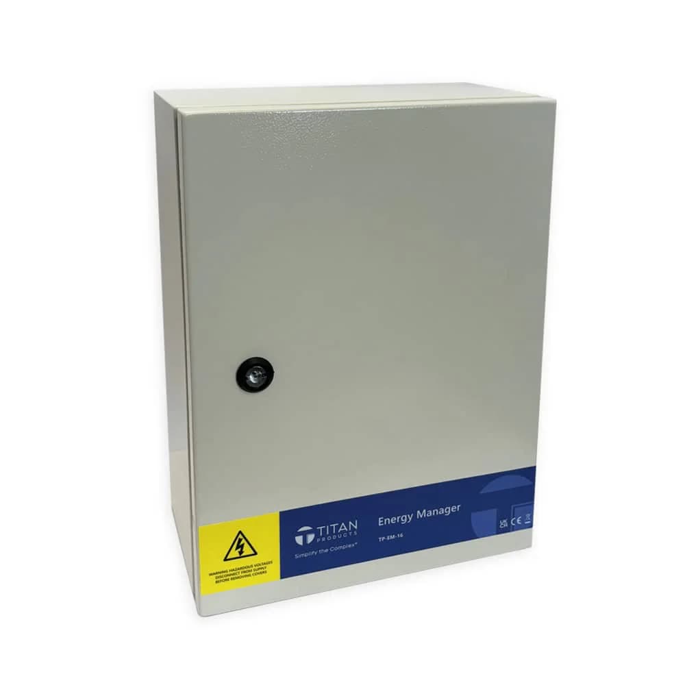 Pre-wired energy manager for up to 16 x BACnet, Modbus, Pulsed, 0-10V, 4-20mA meters.