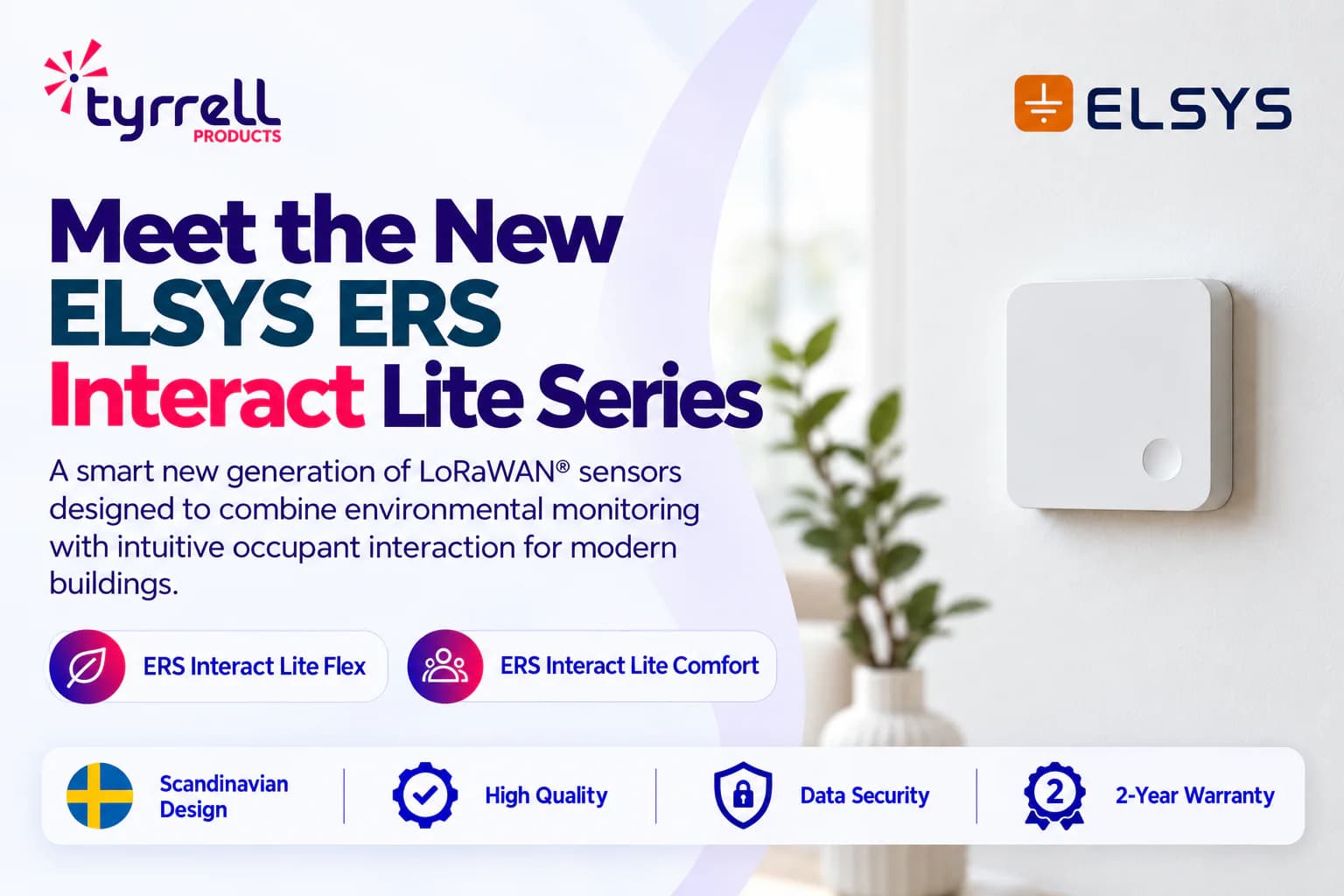 Hero image for Meet the New ELSYS ERS Interact Series: Smarter Interaction for Modern Buildings