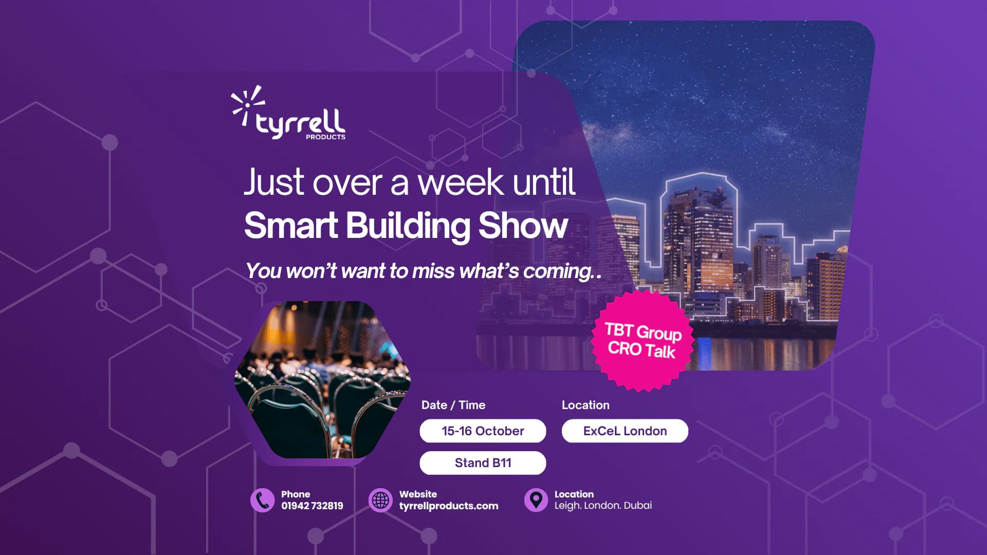 Hero image for Countdown to Innovation: Just over a week until Smart Buildings Show 2025