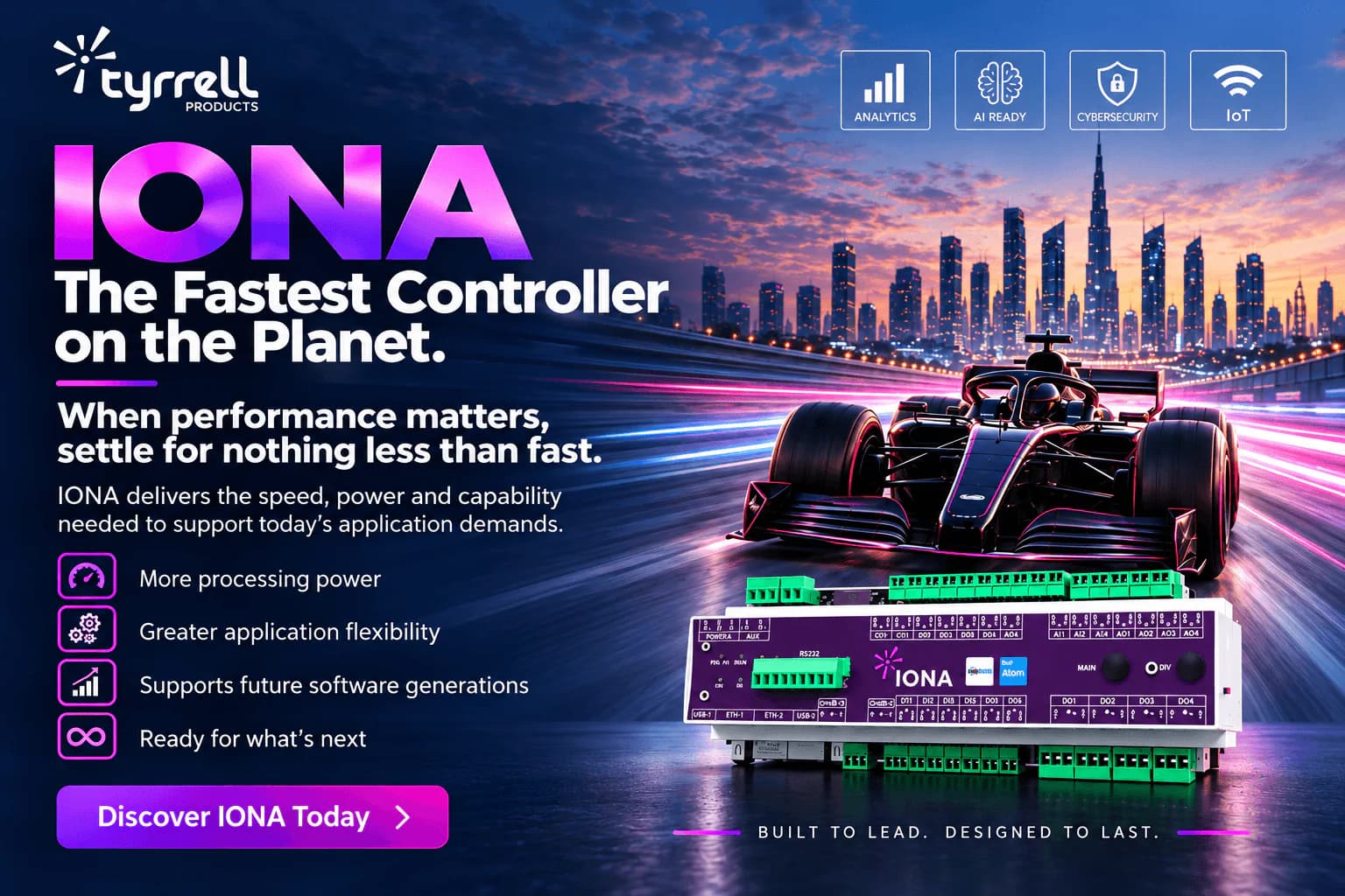 Hero image for IONA: The Fastest Controller On The Planet