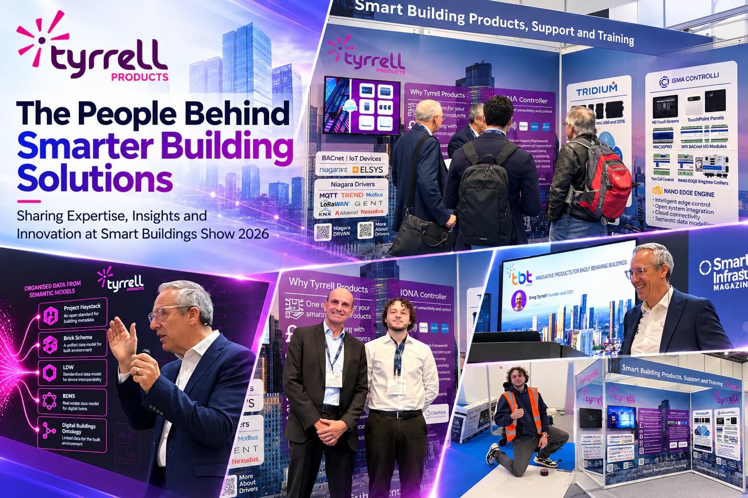 Hero image for Smart Buildings Show 2026: The People Behind Smarter Building Solutions