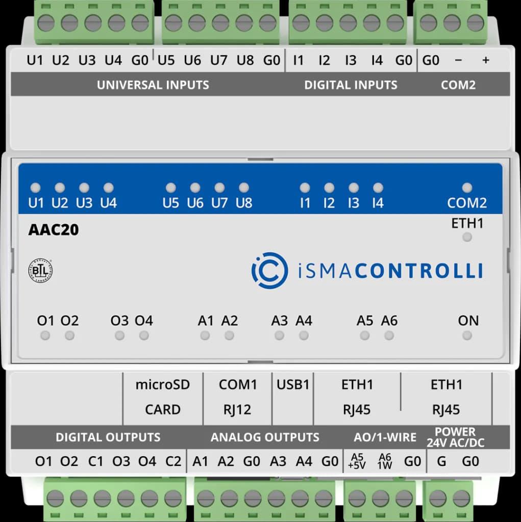 iSMA AAC20 Advanced Applications