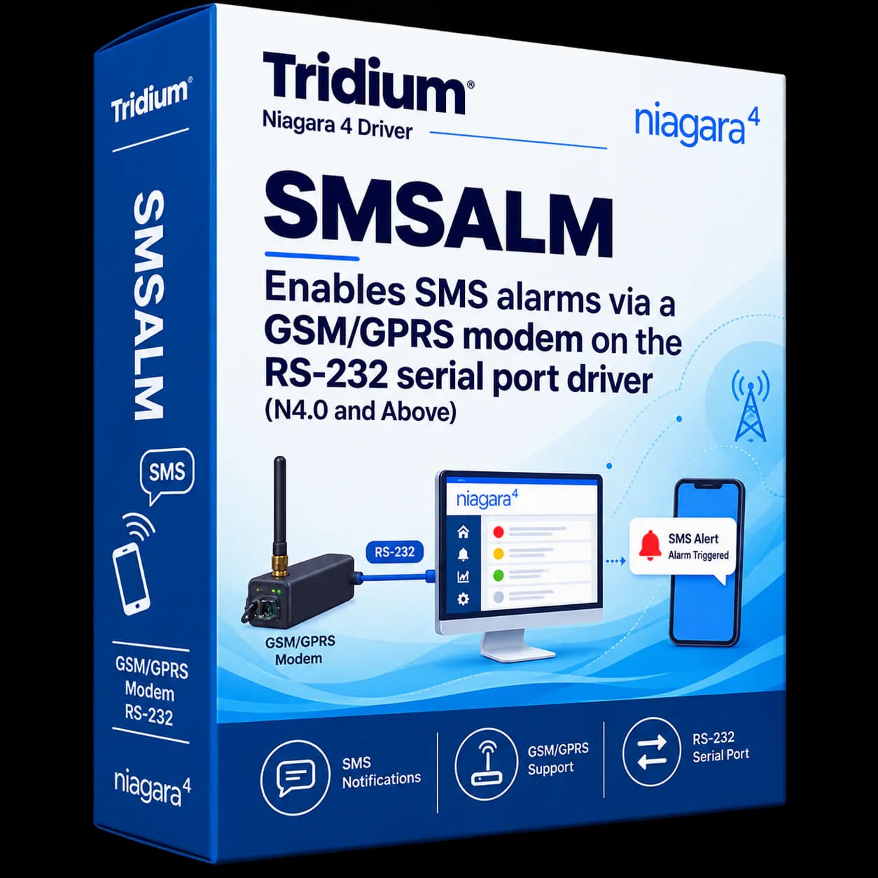 SMS Alarm Service (RS232)