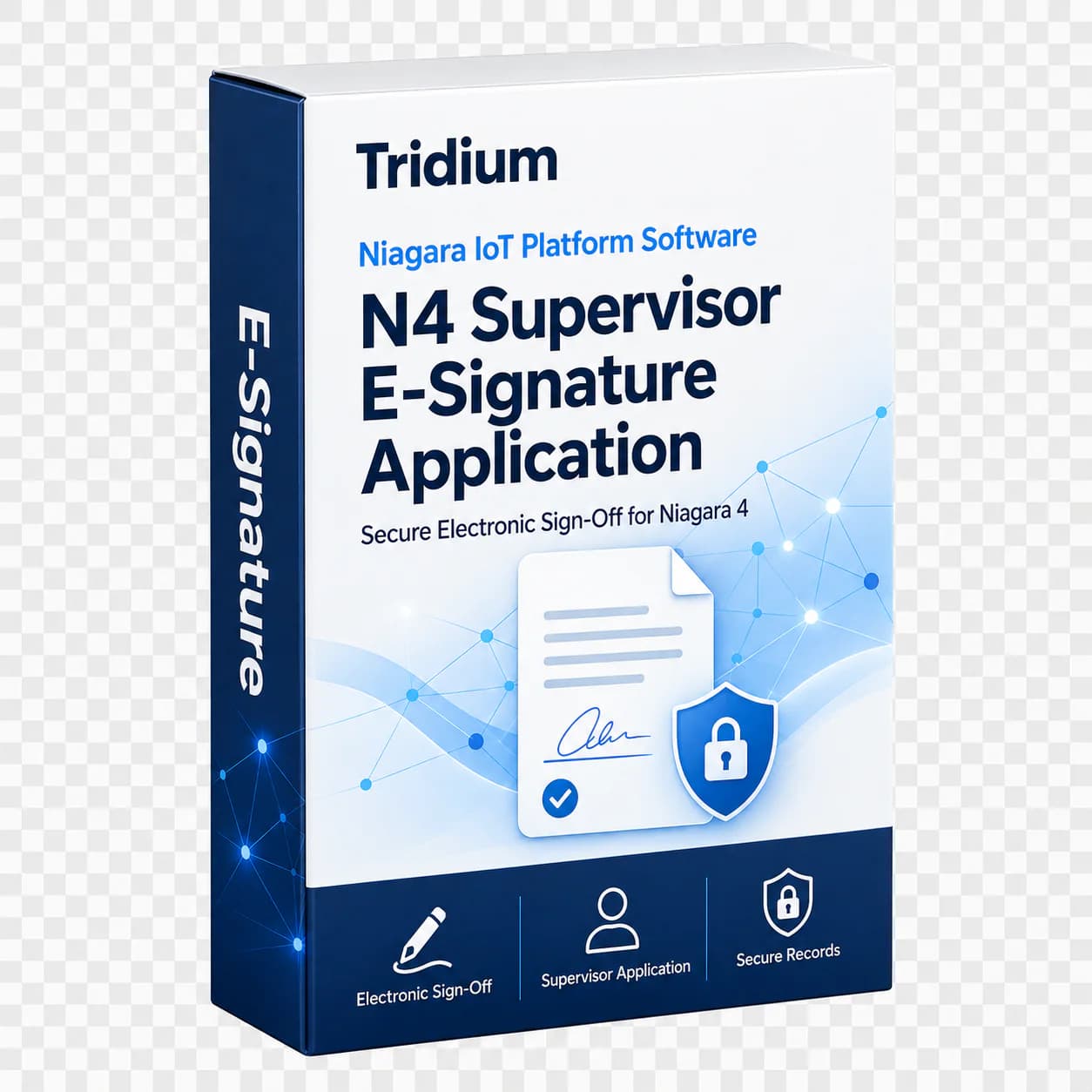 Niagara 4 - E-Signature for Web Sup