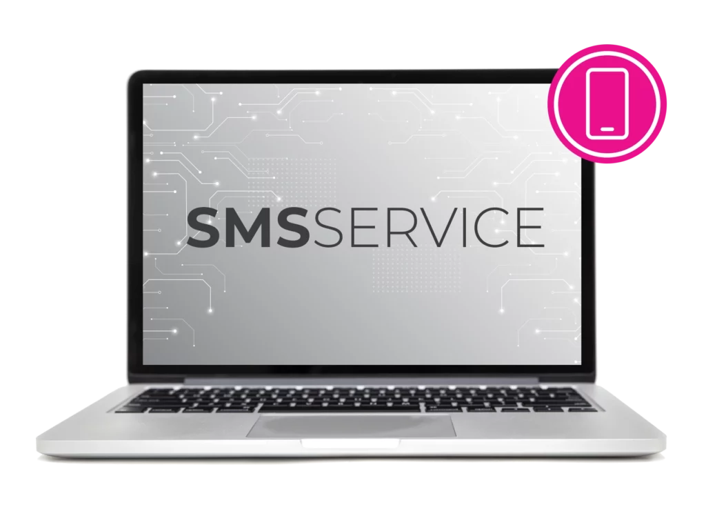 SMS service with Ethernet based SMS gateway