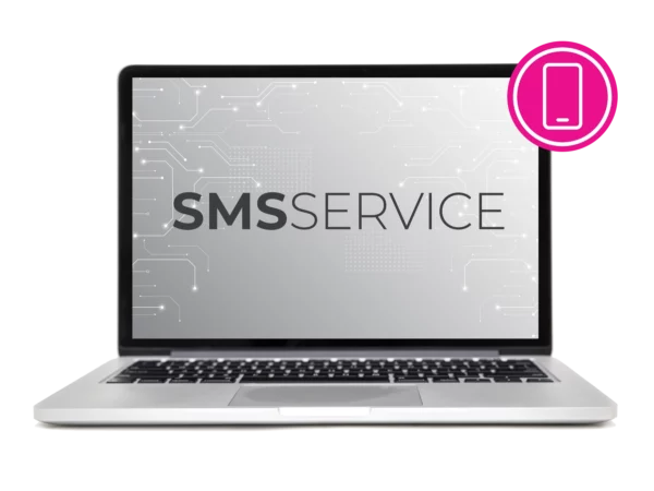 SMS service with Ethernet based SMS gateway