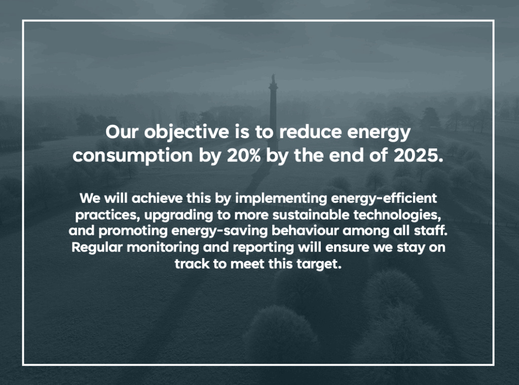 Blenheim Palace - IONA controller - objectives