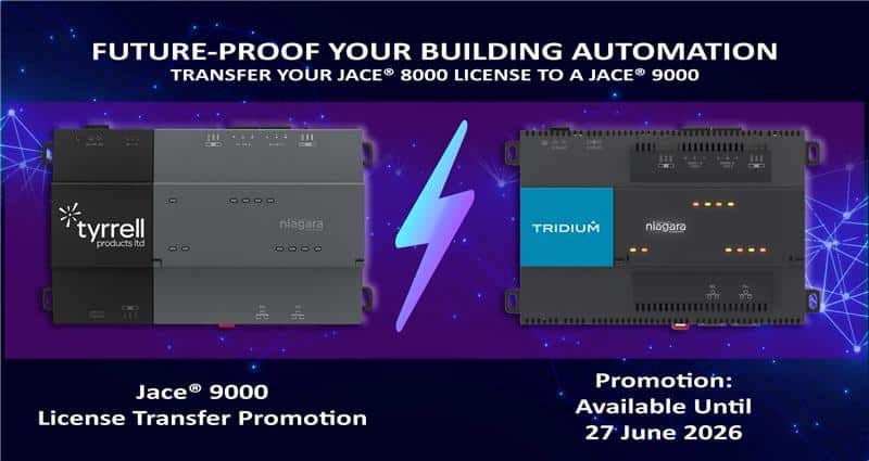 What’s New with the Tridium JACE 9000?