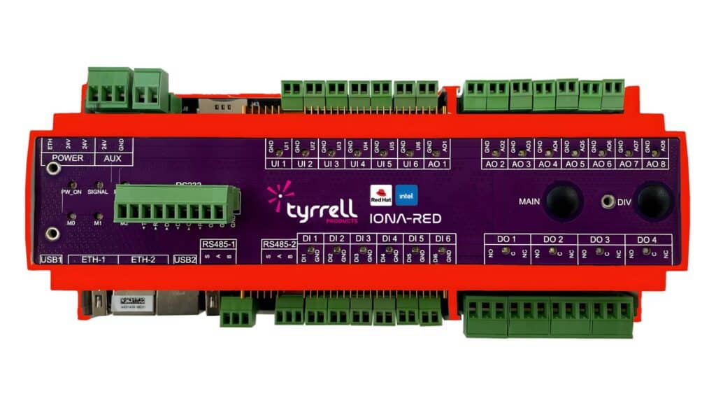 Tyrrell Building Technologies’ IONA Red standardises on Red Hat Device Edge 1