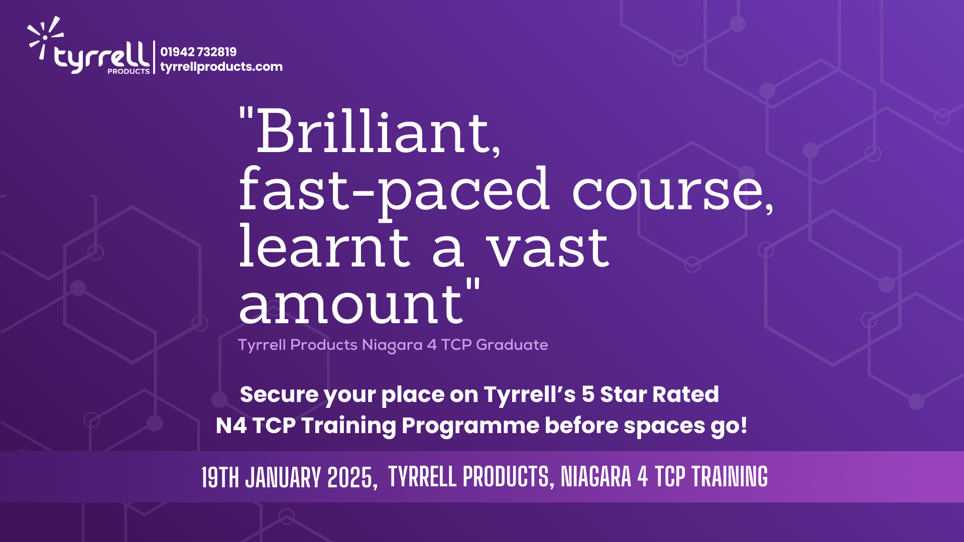 Master the Tridium Niagara 4 framework this New Year